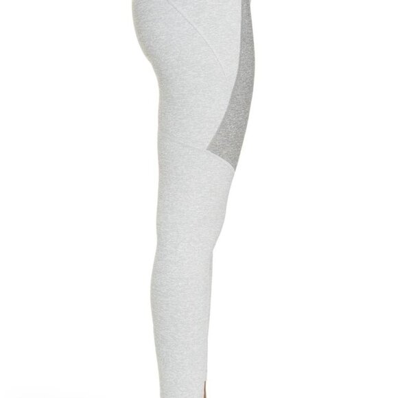 Outdoor Voices Two-Tone Warmup Crop Leggings - Picture 3 of 6